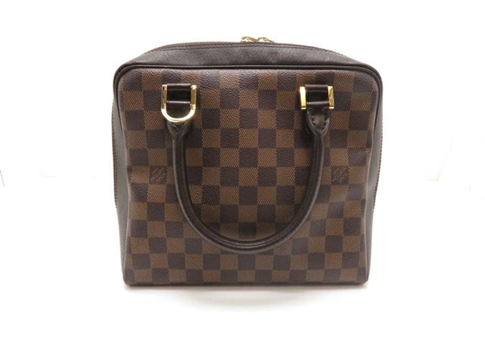 Louis Vuitton Damier Handbag Brera LV Brown